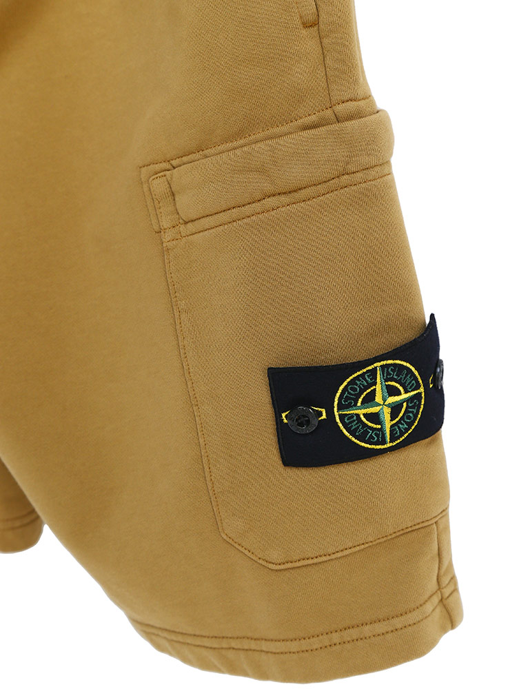 STONE ISLAND (ストーンアイランド) ロゴ スウェット ショート