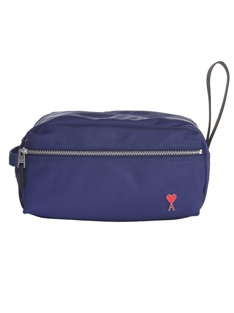 AMI PARIS (アミパリス) ナイロン ポーチ AMUSL500902 メンズ ブランド