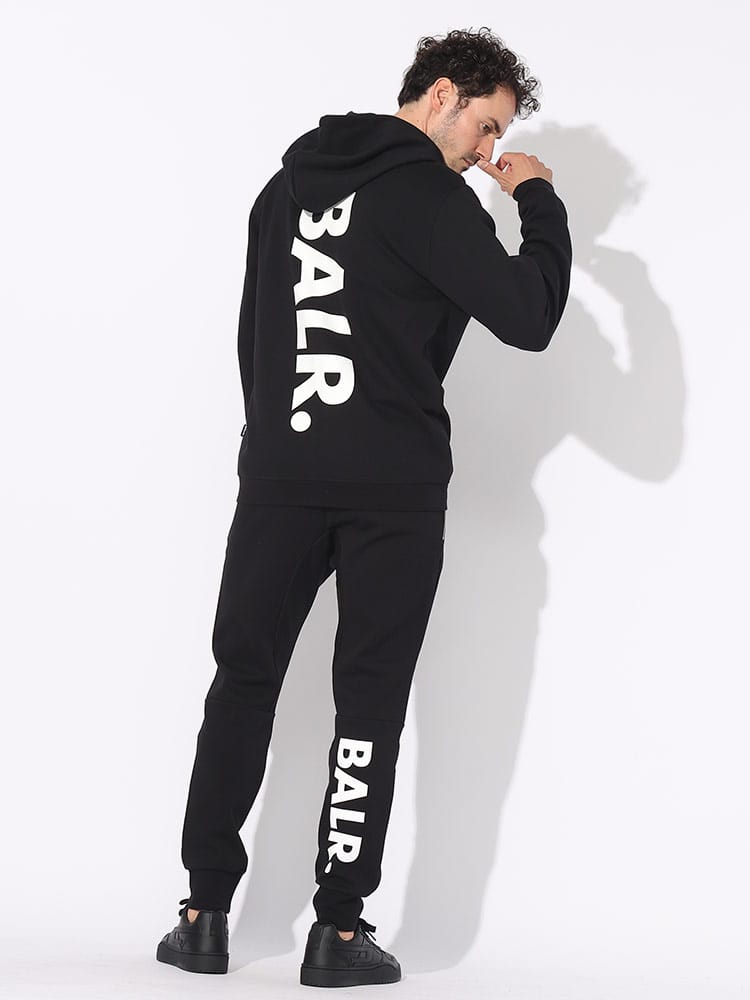 BALR. (ボーラー) バックプリント フルジップ パーカー Q-SERIES ZIP 