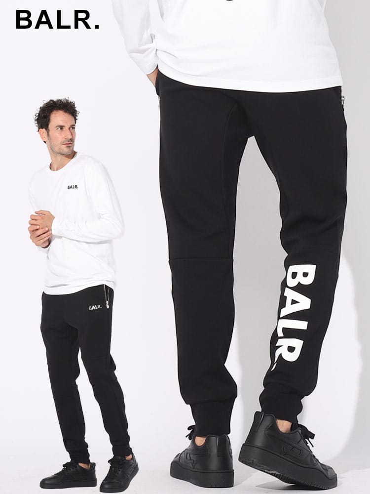 BALR. (ボーラー) ロゴプリント スウェットパンツ Q-SERIES BIG LOGO 