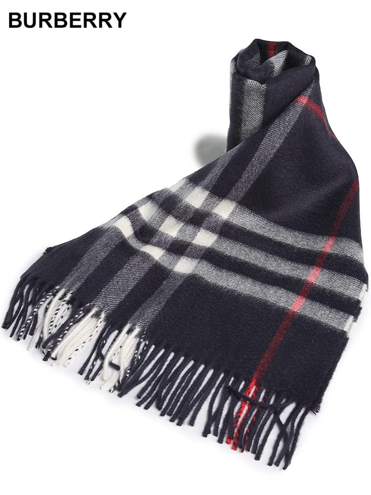 BURBERRY (バーバリー) バーバリーチェック カシミアスカーフ BBL8015542 ブランド レディース ストール
