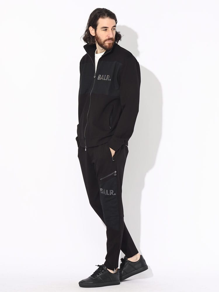 BALR. (ボーラー) メッシュロゴ フルジップ トラックジャケット 