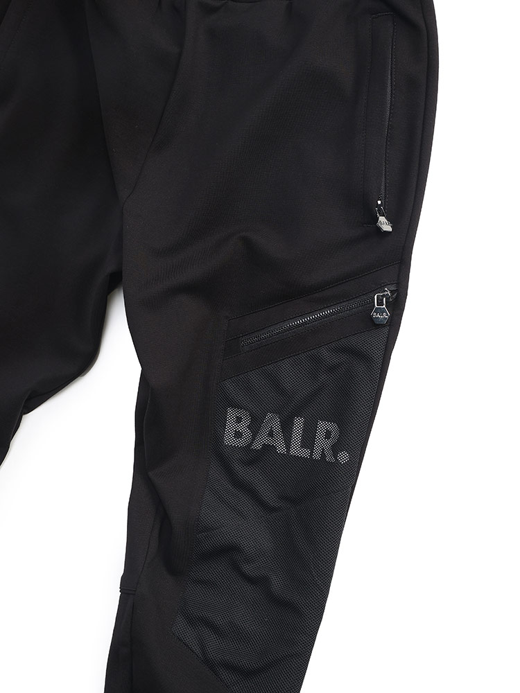 BALR. (ボーラー) メッシュロゴ 裾ジップ ロングパンツ BA14121024 ブランド メンズ 男性 ボトムス【サカゼン公式通販】