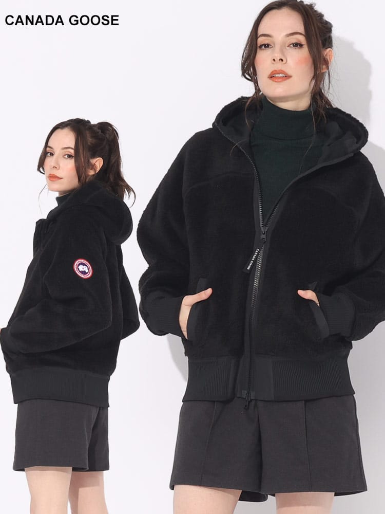 CANADA GOOSE (カナダグース) フード フルジップ ボアジャケット 