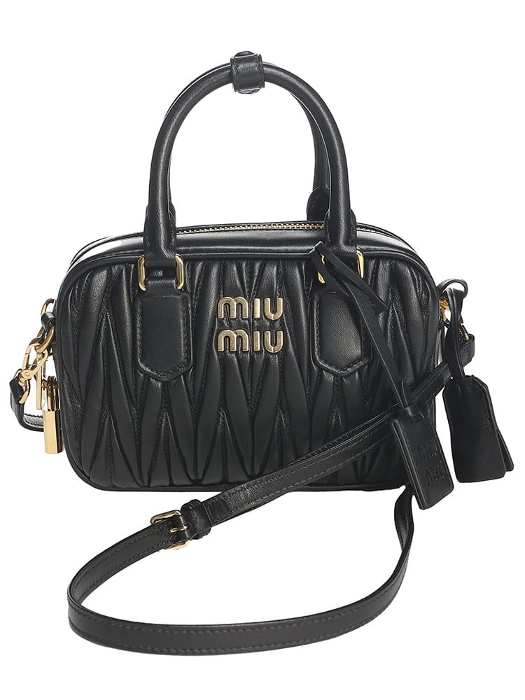 MIUMIU (ミュウミュウ) アルカディ マテラッセレザー バッグ MIU5BB123N88 ブランド レディース バッグ 鞄