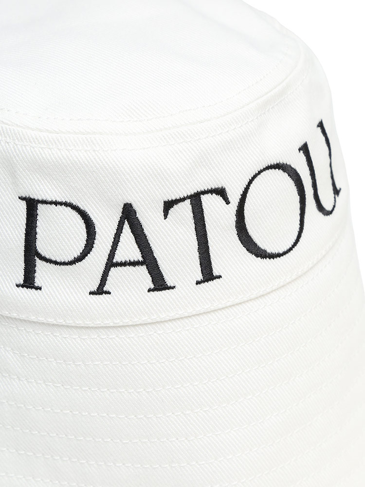 PATOU (パトゥ) コットン ロゴ刺繍 バケットハット POAC0270132【サカゼン公式通販】