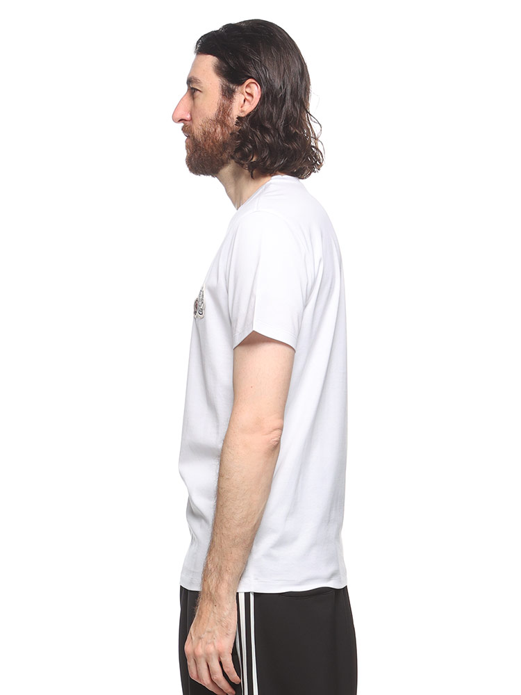 MONCLER (モンクレール) ダブルワッペン クルーネック 半袖 Tシャツ 