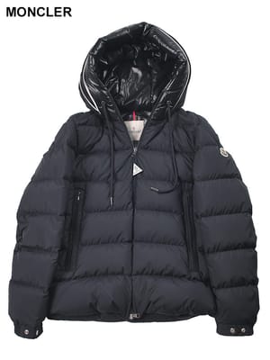 MONCLER (モンクレール) ウール フード着脱 パーカー ダウンブルゾン 