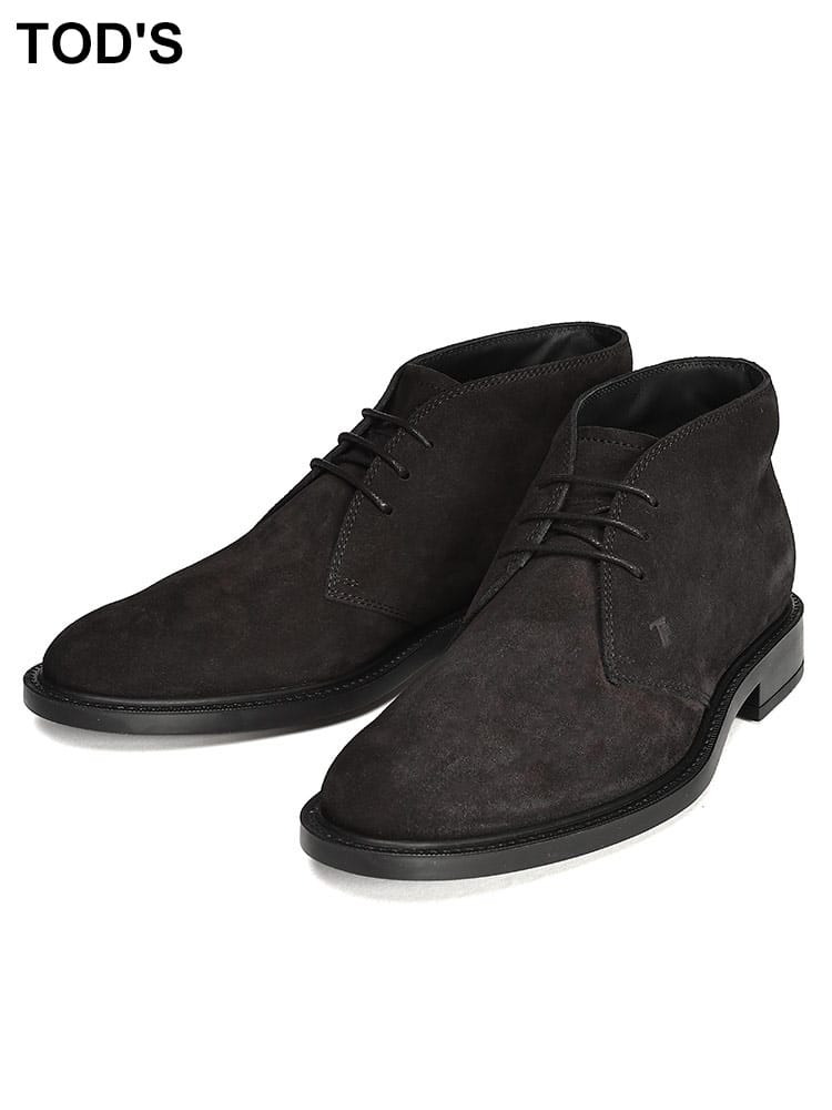 TOD'S (トッズ ) レザー チャッカブーツ TDXXM45A00D80RE メンズ