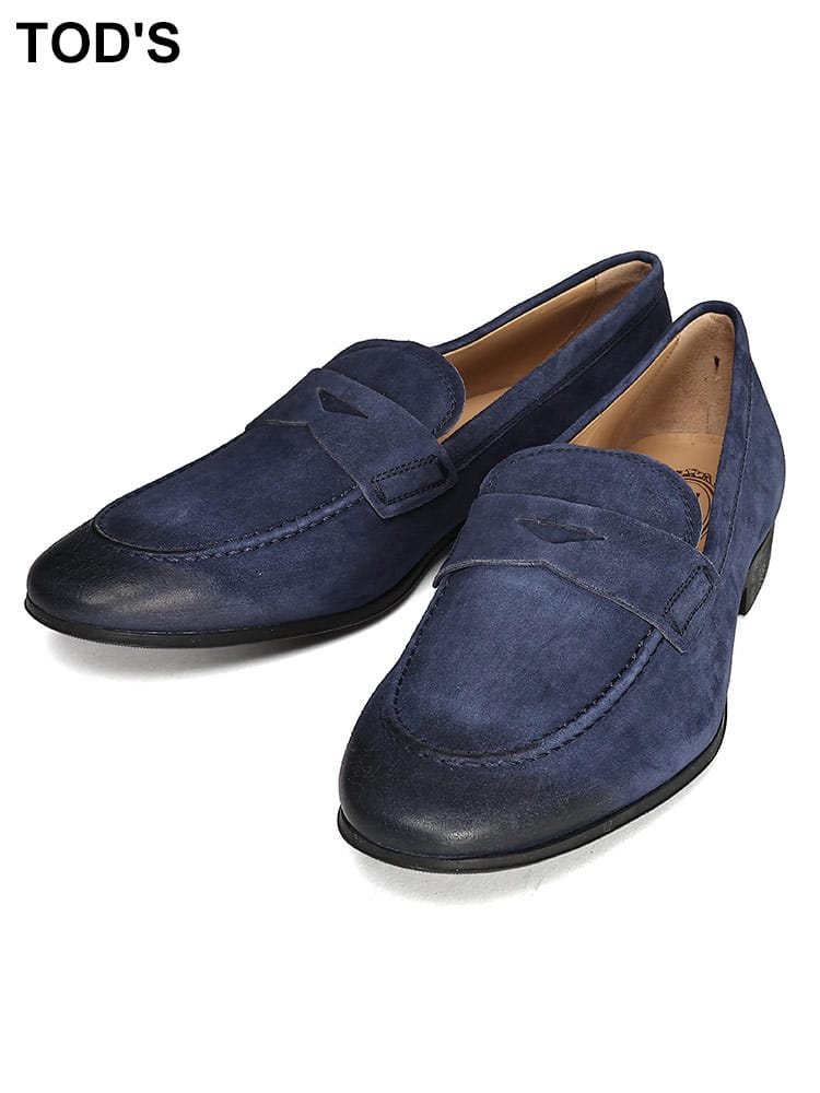 TOD'S (トッズ ) スウェード ローファー TDXXM06B0Y29ZLV