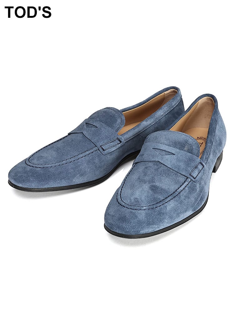 TOD'S (トッズ ) スウェード ローファー TDXXM06BY29ZBYE メンズ