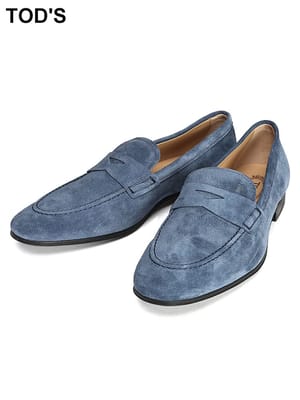 TOD'S (トッズ ) スウェード ローファー TDXXM06BY29ZBYE メンズ
