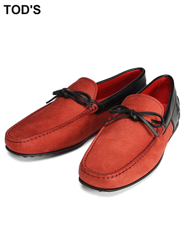 TOD'S (トッズ ) フェラーリ レザー ドライビングシューズ TDXRM0LR0X250M メンズ