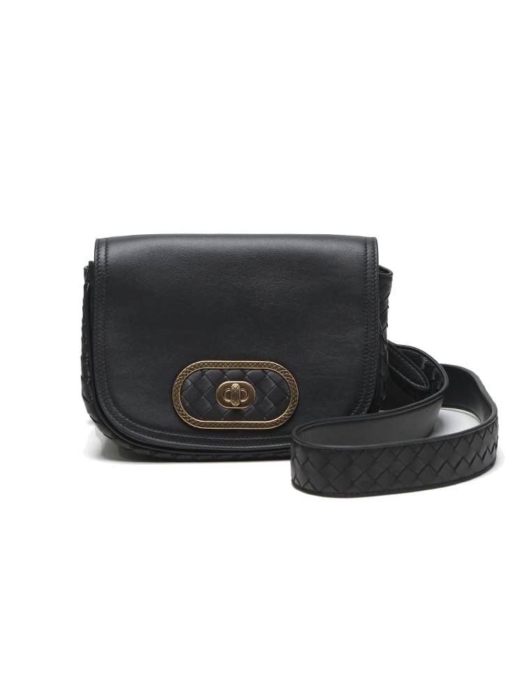 BOTTEGA VENETA (ボッテガ・ヴェネタ) イントレチャート フラップ ショルダーバッグ BV550436V1EED レディース