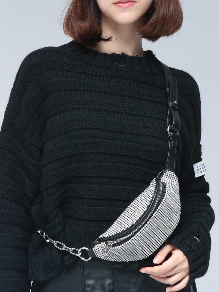 alexanderwang (アレキサンダーワン) ラインストーン付き ショルダー 