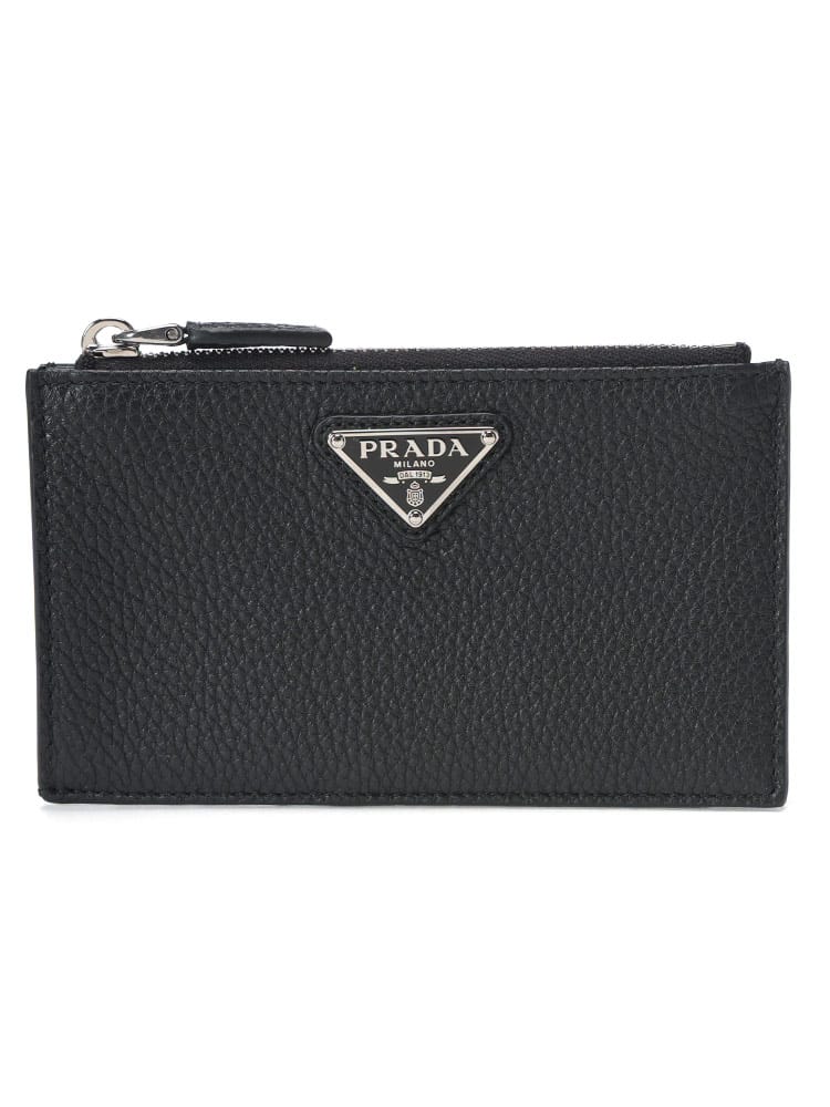 PRADA (プラダ) ファスナー付 ヴィッテロダイノレザー カードケース PR2MC0862E54 メンズ