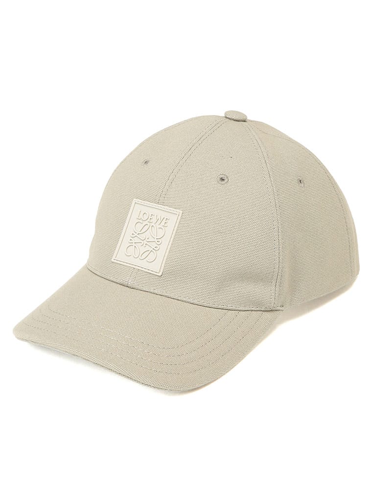 LOEWE (ロエベ) コットン ロゴパッチ キャップ LEK820AA2X01 メンズ 