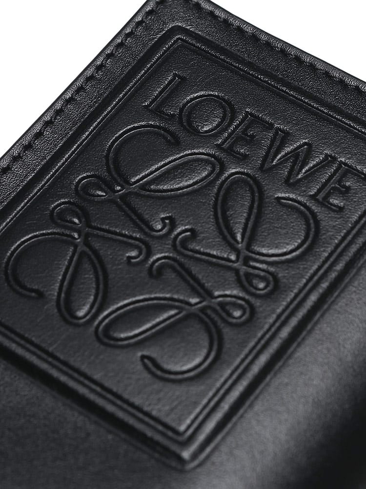 LOEWE (ロエベ) カーフスキン ロゴ 三つ折り財布 トライフォールド 