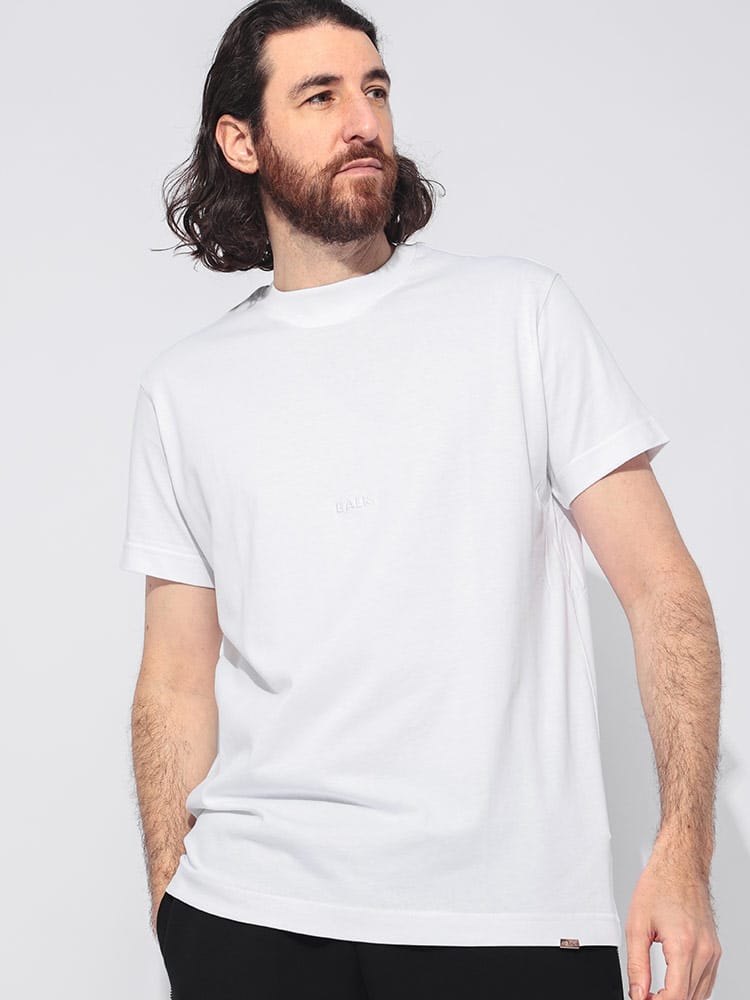 BALR. (ボーラー) ミニロゴ クルーネック 半袖 Tシャツ メンズ S M L 