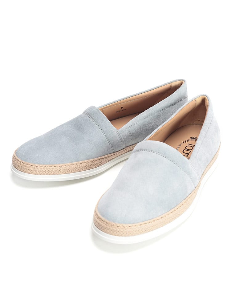 TOD'S (トッズ ) ヌバックレザー スリッポン メンズ