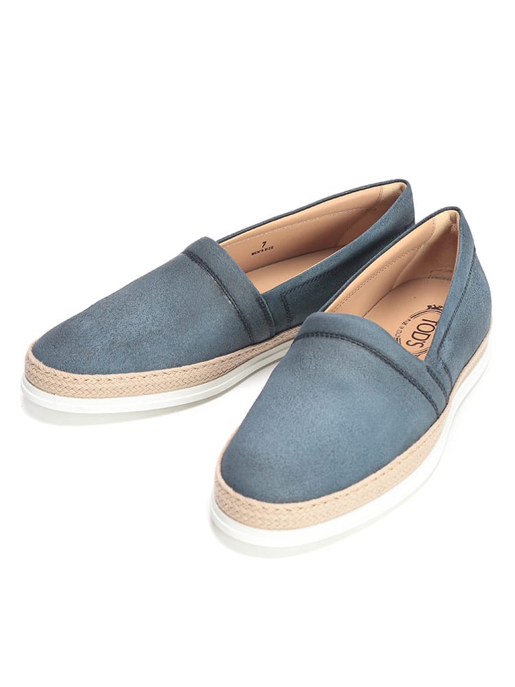 TOD'S (トッズ ) ヌバックレザー スリッポン メンズ