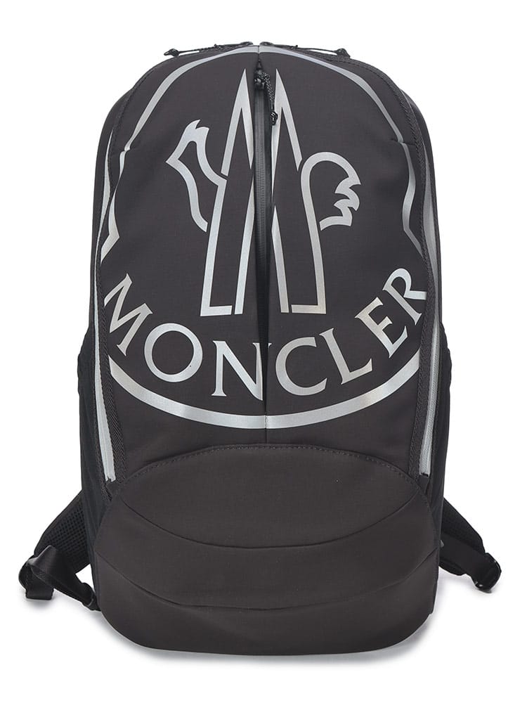 MONCLER (モンクレール) リフレクトロゴプリント バックパック メンズ
