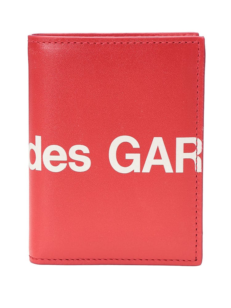 comme des garcons (コムデギャルソン) ロゴプリント 二つ折り財布 HUGE LOGO CDGSA0641HL メンズ