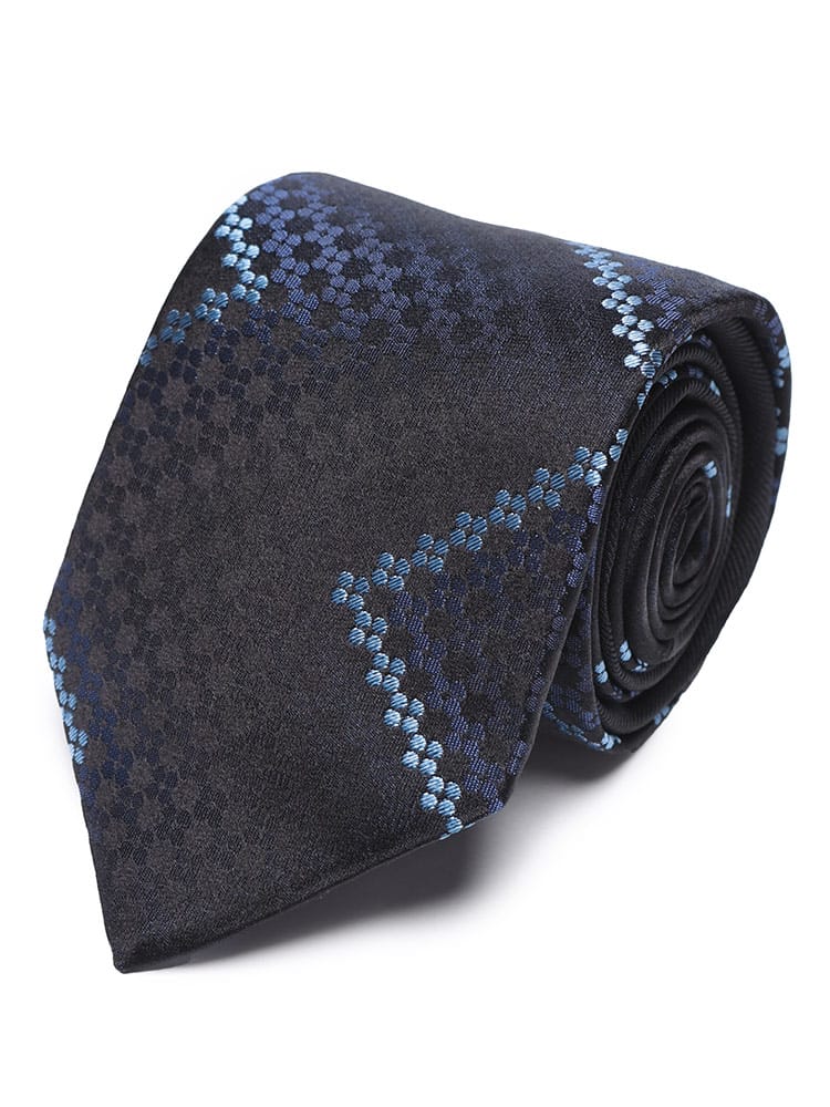 MISSONI (ミッソーニ) シルク100％ 総柄 ネクタイ MIS905401 メンズ