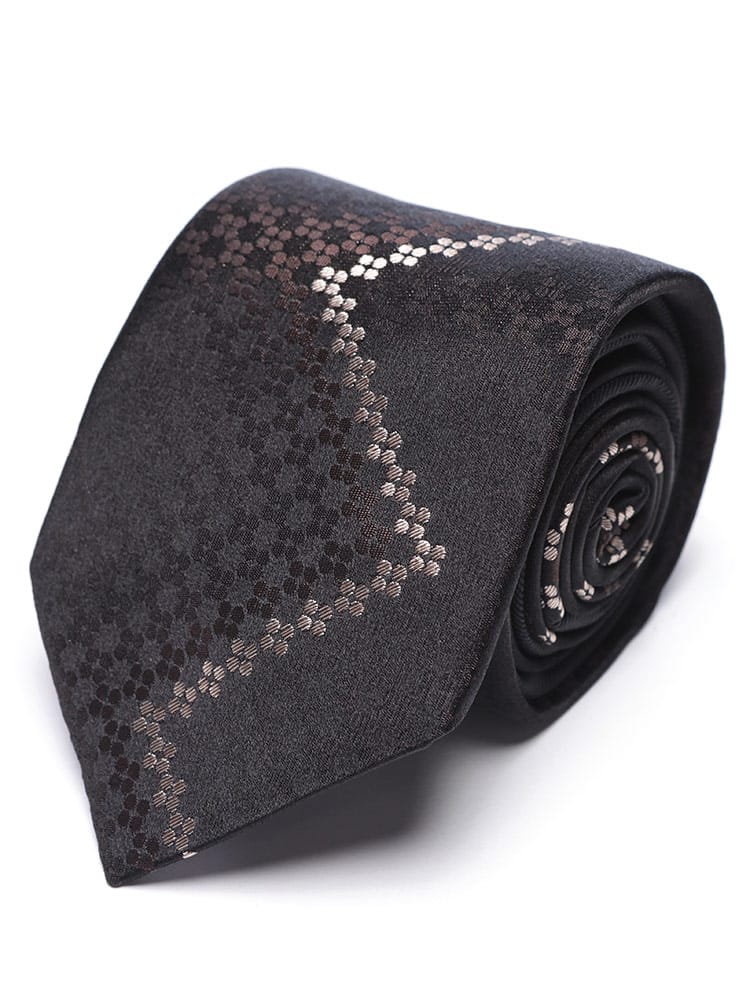 MISSONI (ミッソーニ) シルク100％ 総柄 ネクタイ MIS905404 メンズ