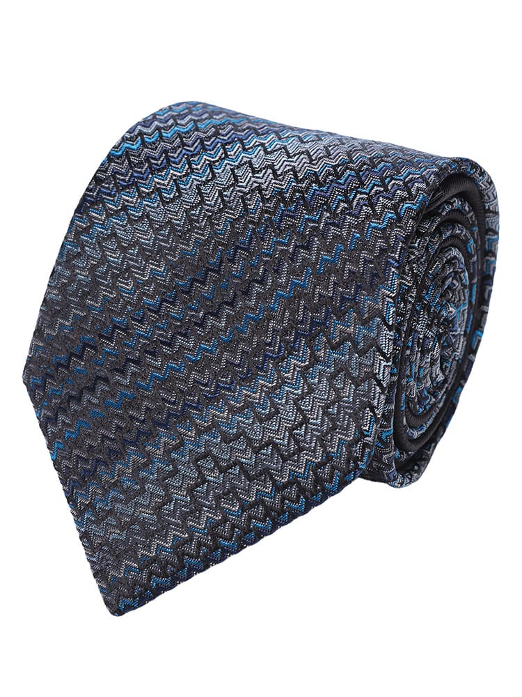 MISSONI (ミッソーニ) シルク100％ 総柄 ネクタイ MIS906502 メンズ