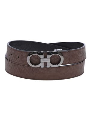 【無料ギフトラッピング対象品】 Salvatore Ferragamo (サルヴァトーレフェラガモ) リバーシブル ガンチーニバックル ベルト FG675542705614 メンズ