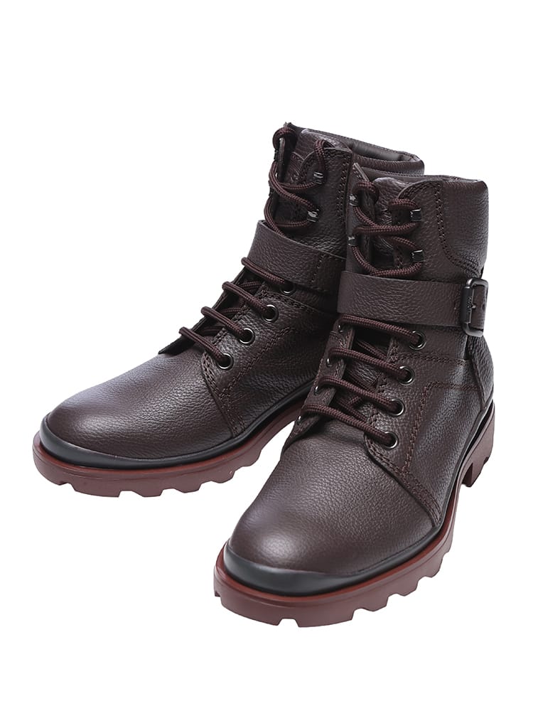 TOD'S (トッズ) レザー ベルテッドブーツ 本革 TDXXM04E0EF10VY メンズ