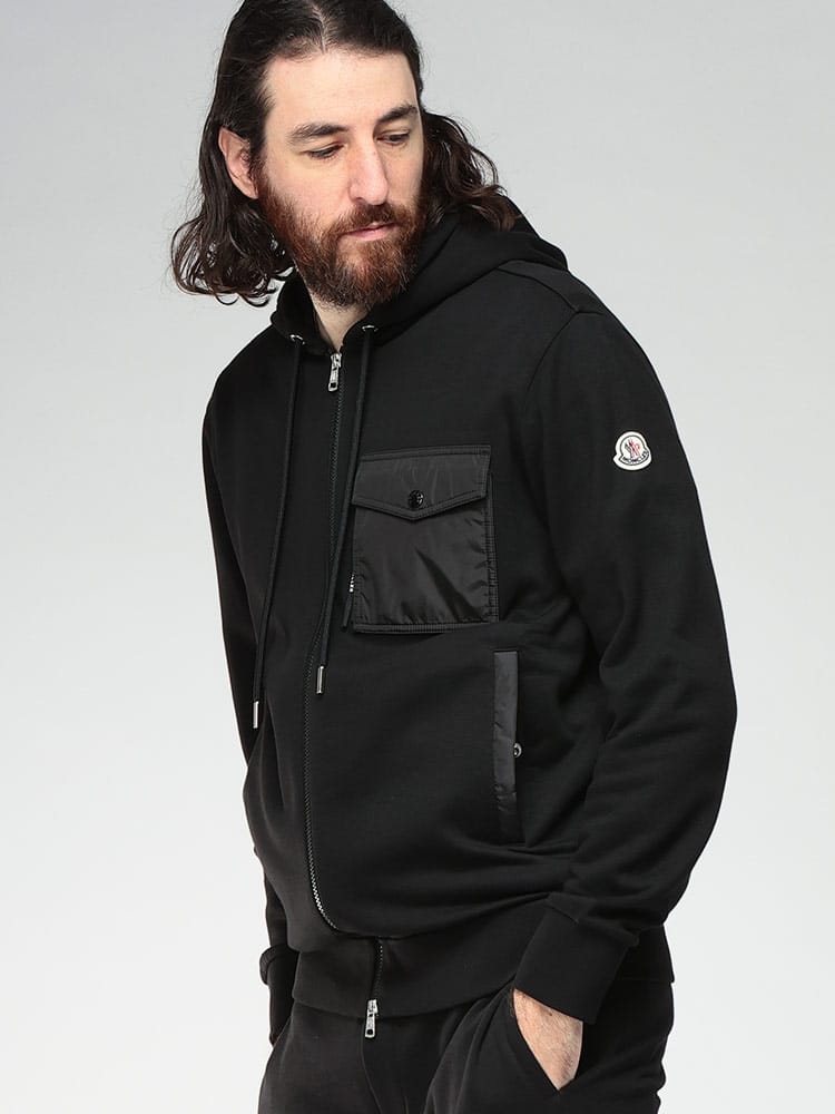 MONCLER (モンクレール) ナイロンポケット フルジップ パーカー MC8G0007289A8F メンズ