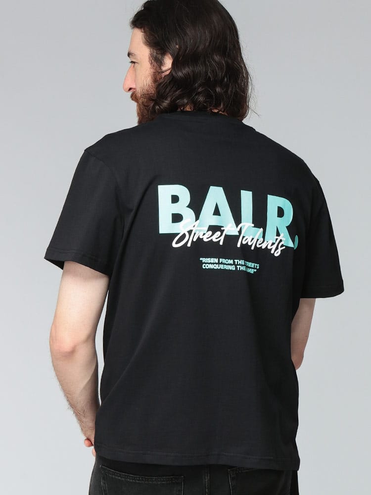BALR． (ボーラー) ロゴプリント クルーネック 半袖 Tシャツ BA11121363 メンズ
