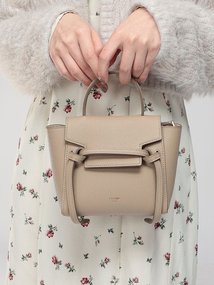 CELINE (セリーヌ)2WAY ピコ ベルトバッグ ナノ ミニ ハンドバッグ  