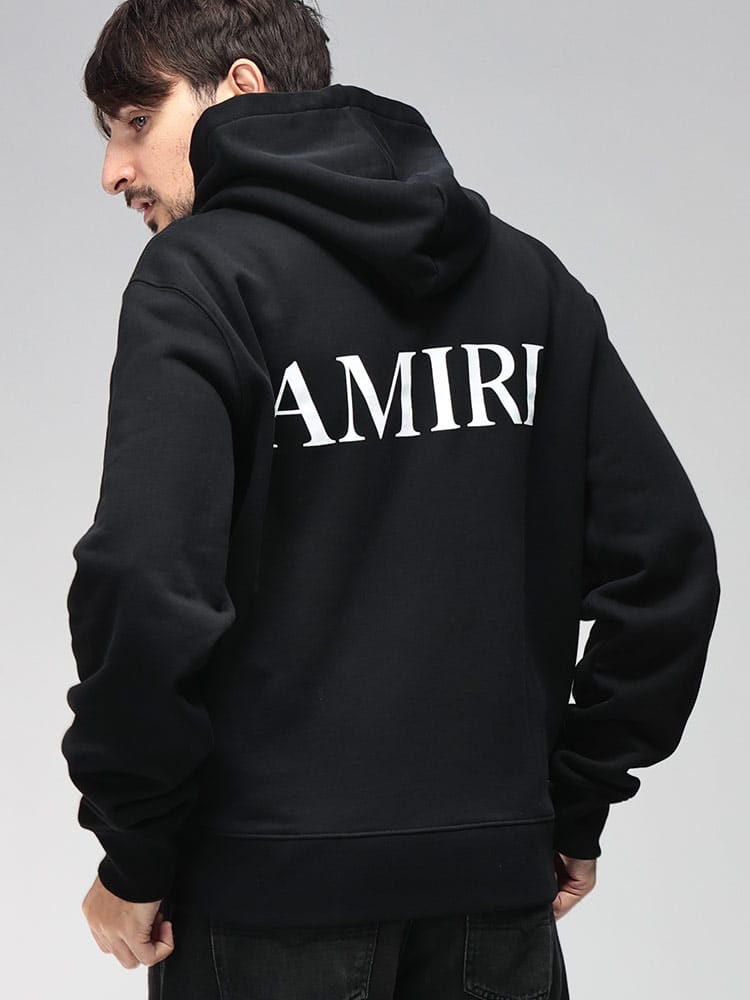 AMIRI (アミリ) ロゴ プリント ポケット スウェット プルオーバー パーカー MA CORE LOGO エムエー コア ロゴ AIAMJYHD1050 メンズ