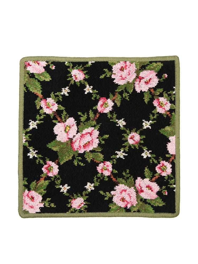 FEILER (フェイラー) 綿100％ シュニール織 花柄 ハンドタオル アメリ タオルハンカチ AMELIE FEILER17 レディース