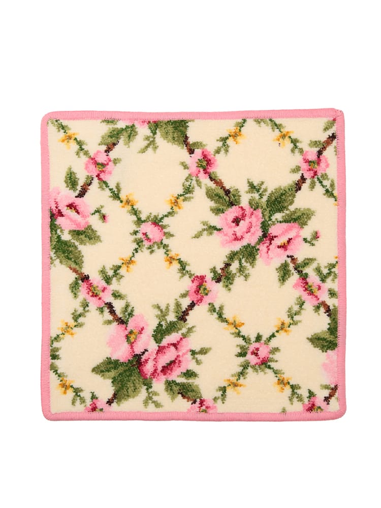 FEILER (フェイラー) 綿100％ シュニール織 花柄 ハンドタオル アメリ タオルハンカチ AMELIE FEILER18 レディース