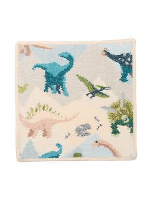 FEILER (フェイラー) 綿100％ シュニール織 恐竜柄 ハンドタオル ジュラシック タオルハンカチ JURASSIC FEILER20 レディース