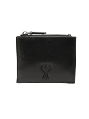 AMI PARIS (アミパリス) レディース 財布 ワンポイント フォールドウォレット AMLUSL201AL0052