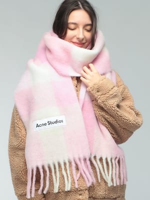 Acne Studios (アクネストゥディオズ) レディース マフラー モヘア混 
