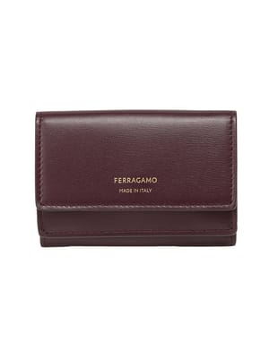 Salvatore Ferragamo (サルヴァトーレフェラガモ) メンズ 三つ折り財布 ミニロゴ 三つ折り 財布 FG661337