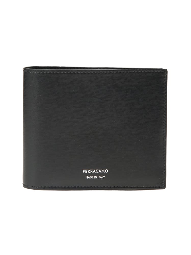 Salvatore Ferragamo (サルヴァトーレフェラガモ) メンズ 二つ折り財布 ミニロゴ 二つ折り 財布 FG661328