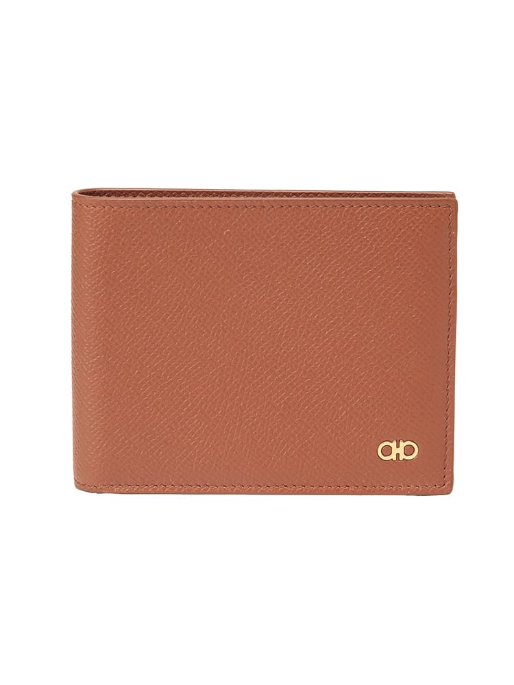 Salvatore Ferragamo (サルヴァトーレフェラガモ) メンズ 二つ折り財布 ミニロゴ 二つ折り 財布 FG661451