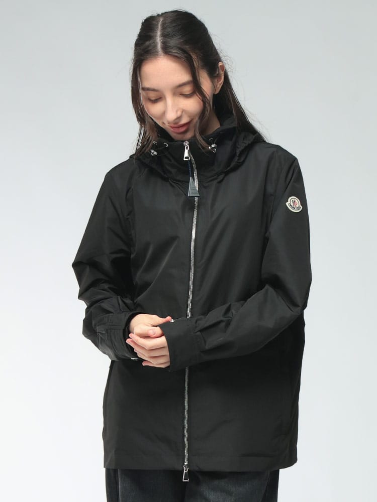 MONCLER (モンクレール) レディース ナイロンジャケット フード収納 ハイネック フルジップ ジャケット MCLENETTE6