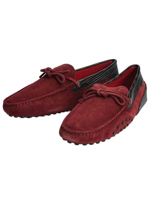 TOD'S (トッズ) メンズ シューズ レザー スエード TOD'S×FERRARI ゴンミーニ ドライビングシューズ TDXRM0EO0H6007
