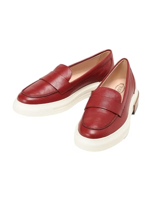 TOD'S (トッズ) レディース レザーシューズ レザー ラウンドトゥ 厚底ヒール ローファー TDLXXW92B0Y41ZQ