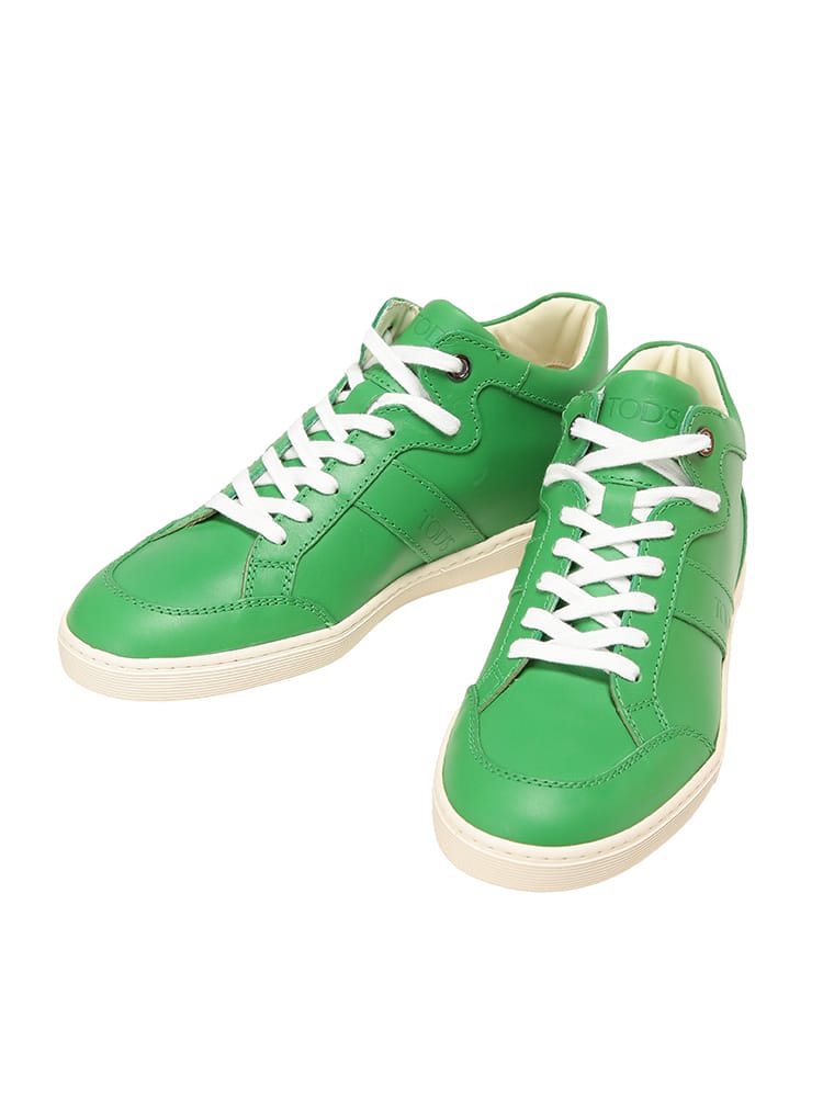TOD'S (トッズ) レディース スニーカー レザー ロゴ レースアップ ローカットスニーカー TDLXXW0JL0D88Z