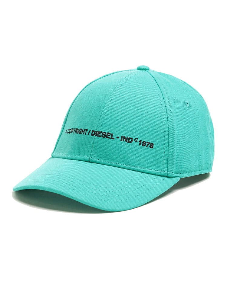 DIESEL (ディーゼル) コットン ロゴ刺繍 キャップ DSSHINAU