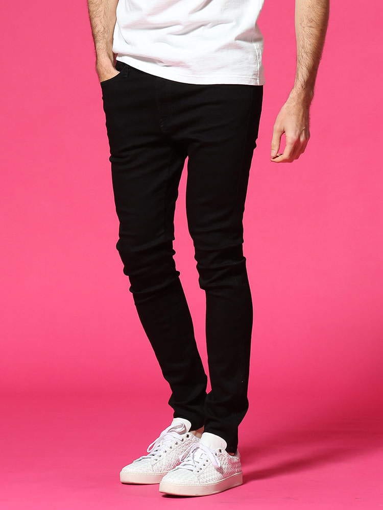 DIESEL (ディーゼル) ストレッチ ジップフライ スキニー ロングパンツ D-ISTORT DSDISTORTX69EF